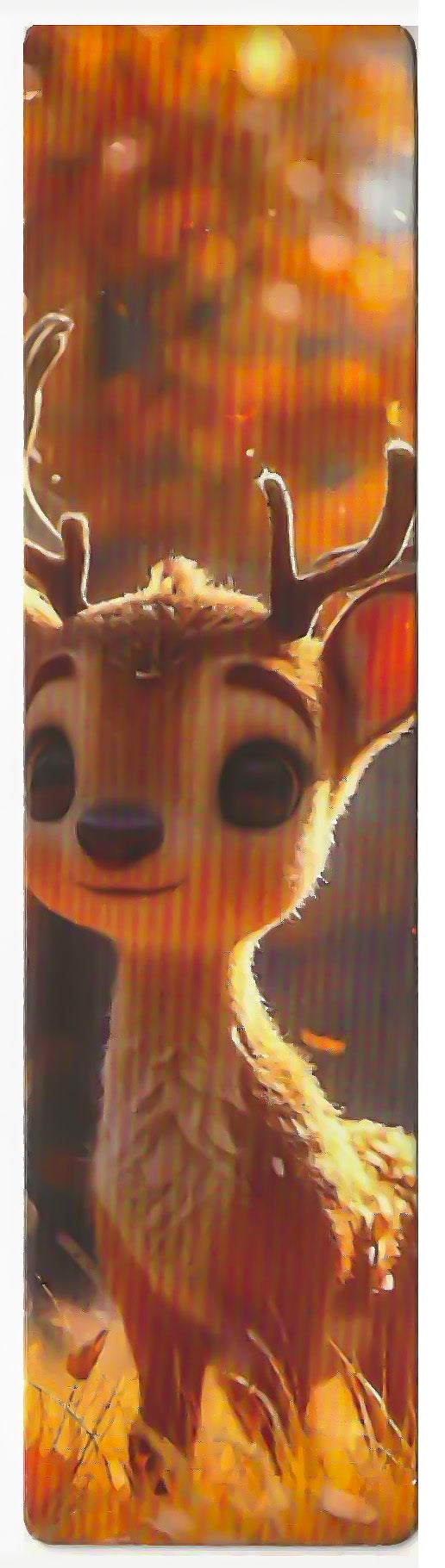 Lot de 6 marque-pages 15*4cm, impression 1 face sur papier cartonné épais, les animaux tout doux 3D